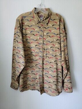 Barn Fly Mens Revolver Button Up Western Shirt